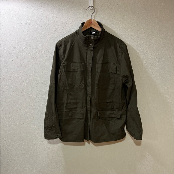 H&M Khaki Women's Jacket - Picture 4 of 8